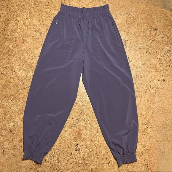 Athleta Savannah Jogger Pants In Dusk Violet Sz 2 - Picture 12 of 16